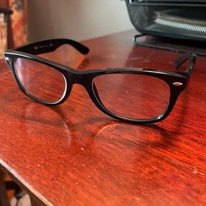 Ray-Ban New Wayfarer Frames, Black, RB 2132